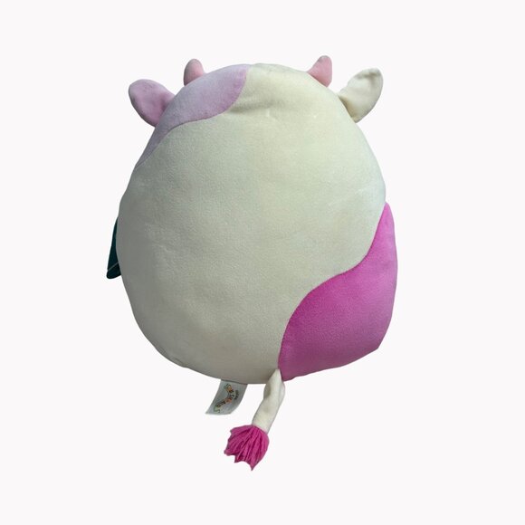 Squishmallows 10” Caedyn the Cow Plush Toy Soft Cuddly Stuffed Animal New - Picture 3 of 5